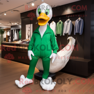 Maskotka Forest Green Swan...