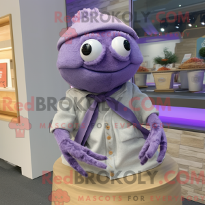 Lavender Crab Cakes mascot...