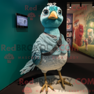Disfraz de mascota Teal...