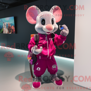 Magenta Mouse máscara de...