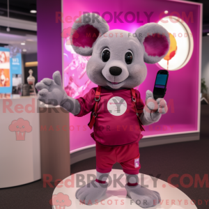 Magenta Mouse máscara de...
