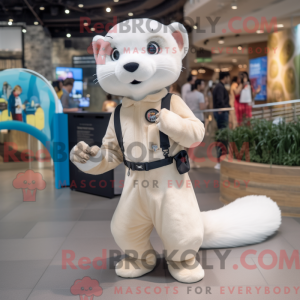 Crème fret mascottekostuum...