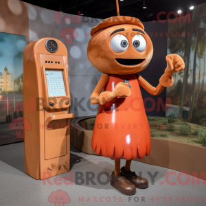 Disfraz de mascota de Rust...