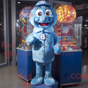 Postava maskota Blue...