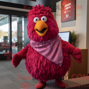 Magenta kylling máscara de...