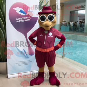 Postava maskota Maroon...