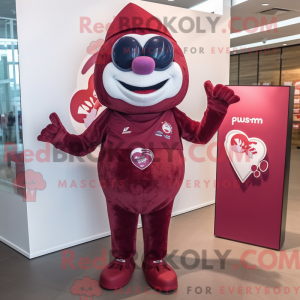 Disfraz de mascota Maroon...