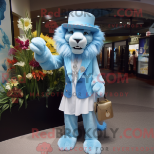 Disfraz de mascota Sky Blue...