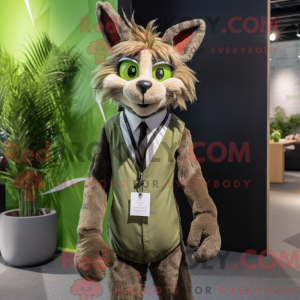 Postava maskota Olive Lynx...
