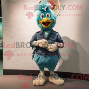 Disfraz de mascota Teal...