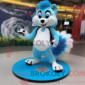 Disfraz de mascota Sky Blue...