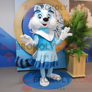 Postava maskota Sky Blue...