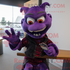Costume mascotte de vampire...