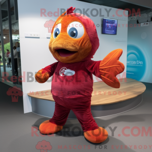 Personaggio mascotte Maroon...