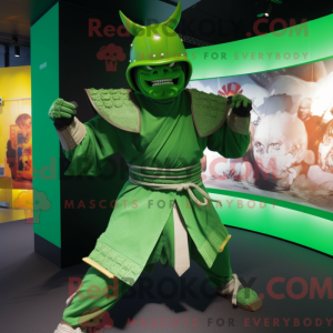 Disfraz de mascota Samurai...