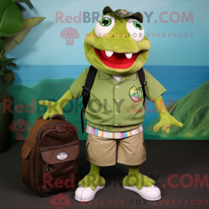 Disfraz de mascota Olive...