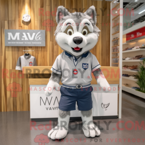 Mascotte de personnage de...