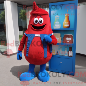 Blue Bottle Of Ketchup...