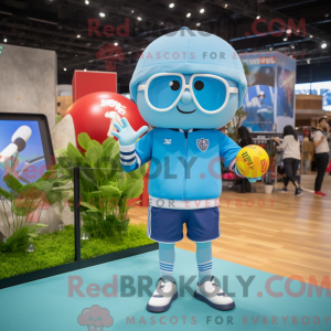 Sky Blue Volleyball Ball...
