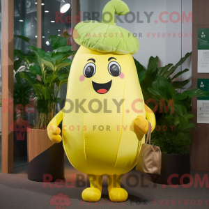 Lemon Yellow Turnip mascot...