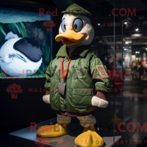 Figura de máscara de pato...