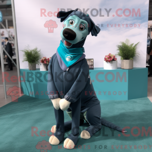 Disfraz de mascota Teal Dog...
