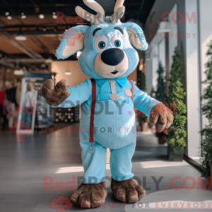 Costume mascotte de renne...