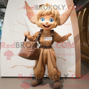 Brązowa maska Tooth Fairy w...