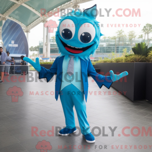 Postava maskota Sky Blue...