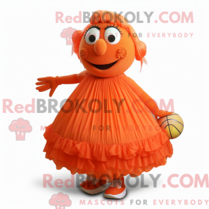 Postava maskota Orange...