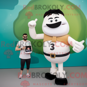 Cream Moussaka mascot...