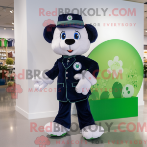 Navy Four Leaf Clover...