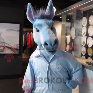 Disfraz de mascota burro...