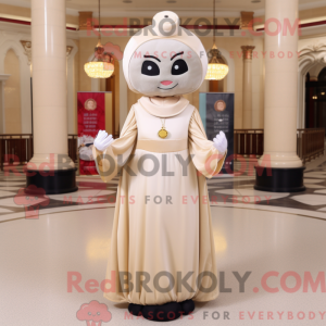Beige Dim Sum mascot...