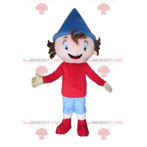 Noddy famous cartoon boy mascot - Redbrokoly.com