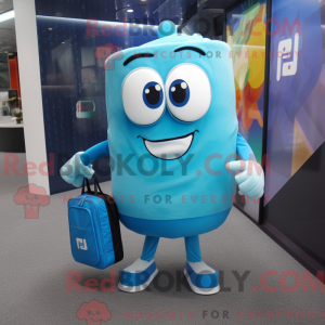 Personnage mascotte Cyan...