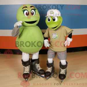 Postava maskota Olive Pair...