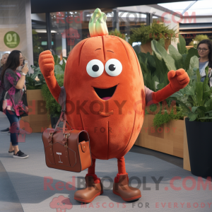 Rust Beet mascottekostuum...