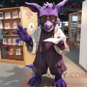 Postava maskota Purple...