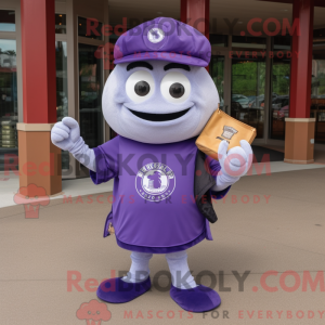 Personaggio mascotte Purple...