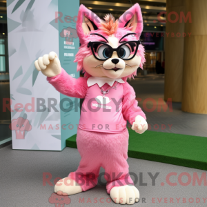 Costume mascotte de Lynx...