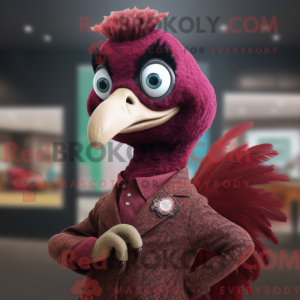 Maroon Peacock...