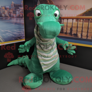 Grønn Loch Ness Monster...