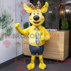 Disfraz de mascota reno...