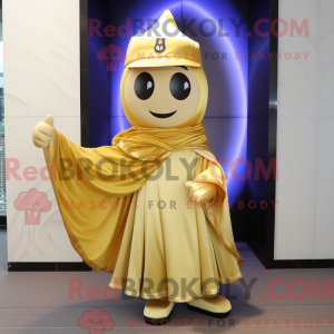 Guld Champagne maskot...