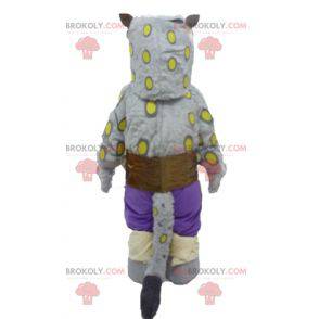 Kung Fu Panda Leopard Tai Lungenmaskottchen - Redbrokoly.com