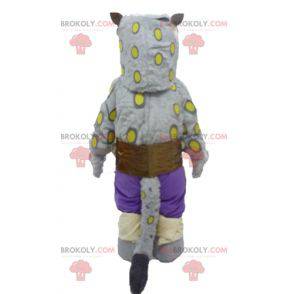 Kung Fu Panda Luipaard Tai Lung mascotte - Redbrokoly.com