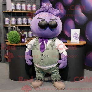 Maskottchenkostüm Lavender...