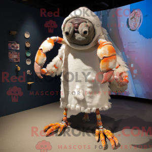 White Hermit Crab mascot...
