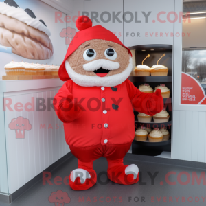 Costume mascotte de Cupcake...